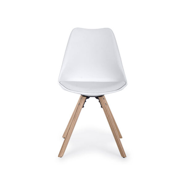 Sedia con cuscino Bianco New Trend 0733421 Andrea Bizzotto