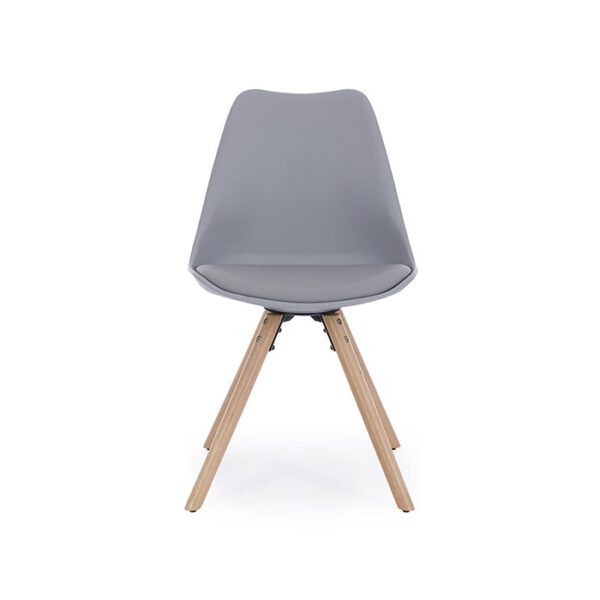 Sedia con cuscino grigio New Trend 0733422 Andrea Bizzotto