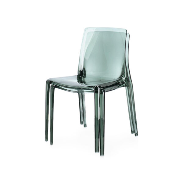 Sedia impilabile in policarbonato Mint Adele 0730227 Andrea Bizzotto