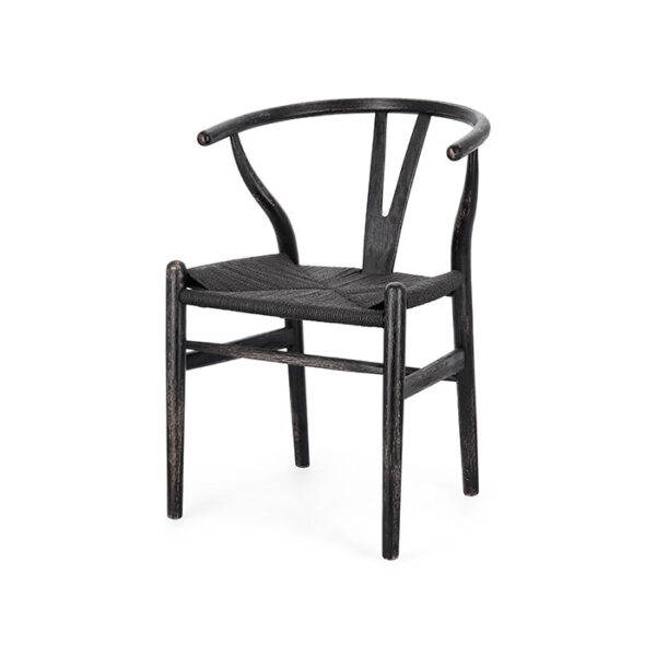 Sedia in legno di faggio nero Artemio 0743727 Andrea Bizzotto