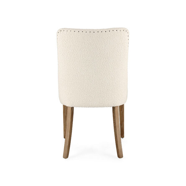 Sedia in legno e poliestere Naturale Boucle’ Beatriz 0748320 Andrea Bizzotto