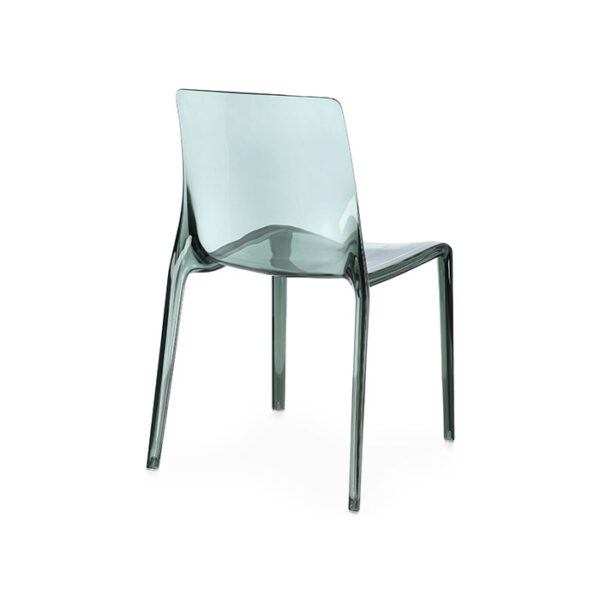 Sedia in policarbonato trasparente Mint Adele 0730227 Andrea Bizzotto