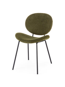 Sedia in poliestere Verde Scuro Maddie 0733432 Andrea Bizzotto