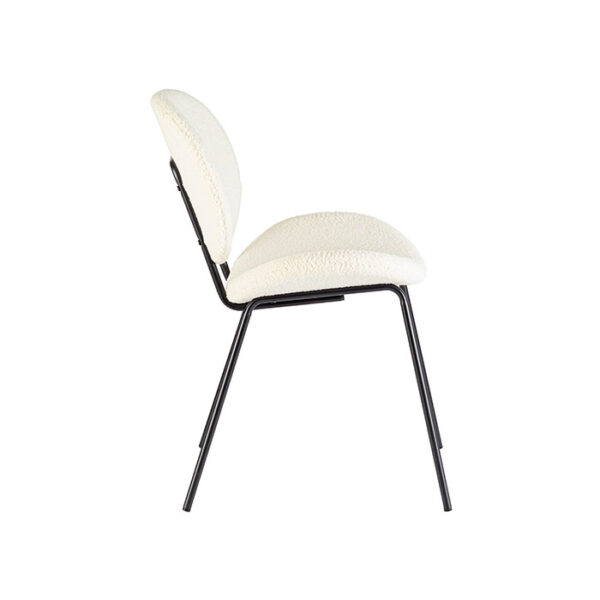Sedia in poliestere colorata Bianco Maddie 0733431 Andrea Bizzotto