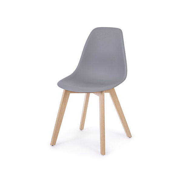 Sedia in polipropilene Grigio System 0733427 Andrea Bizzotto