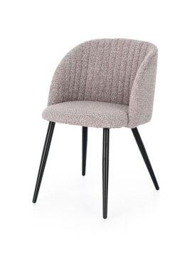 Sedia in velluto Visone Queen 0734368 Andrea Bizzotto