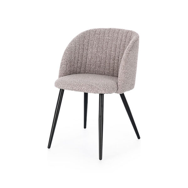 Sedia in velluto Visone Queen 0734368 Andrea Bizzotto
