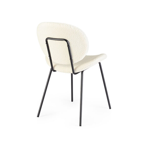 Sedia moderna in poliestere Bianco Maddie 0733431 Andrea Bizzotto