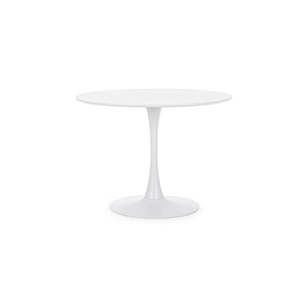 Tavolo tondo bianco Bloom 0732977 Andrea Bizzotto