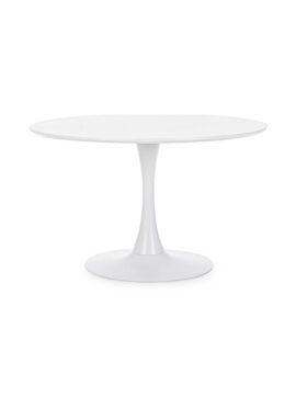Tavolo tondo bianco Bloom 0732981 Andrea Bizzotto