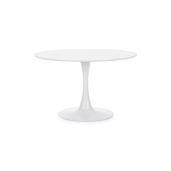 Tavolo tondo bianco Bloom 0732981 Andrea Bizzotto