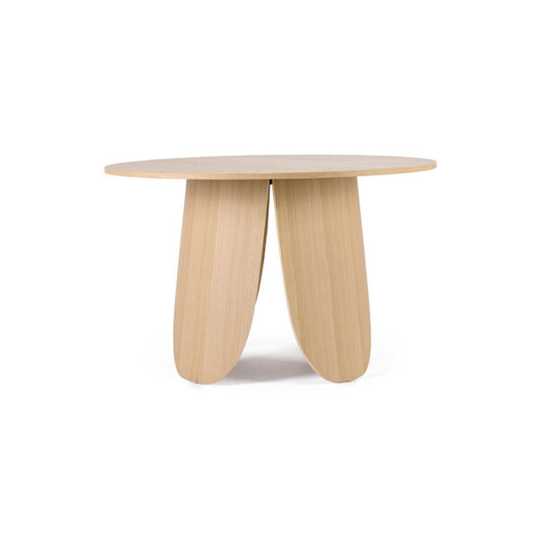 Tavolo tondo in mdf chiaro Jordyn 0734384 Andrea Bizzotto